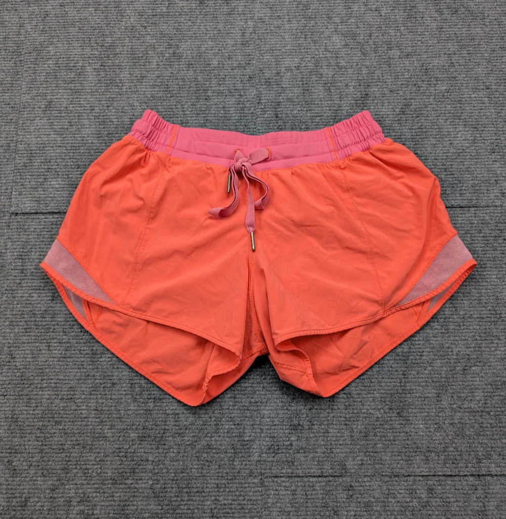 Lululemon Hotty Hot Shorts Womens 6 Lined Athletic Run Bright Lightweight Gym